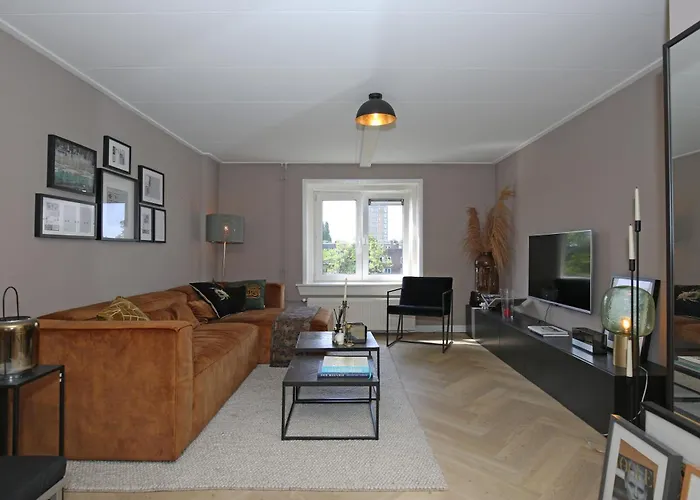 アパート Bright Retreat Near Center & Rai アムステルダム